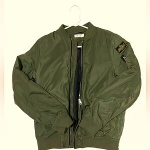 Men’s Authentic Flight Bomber Jacket - Green